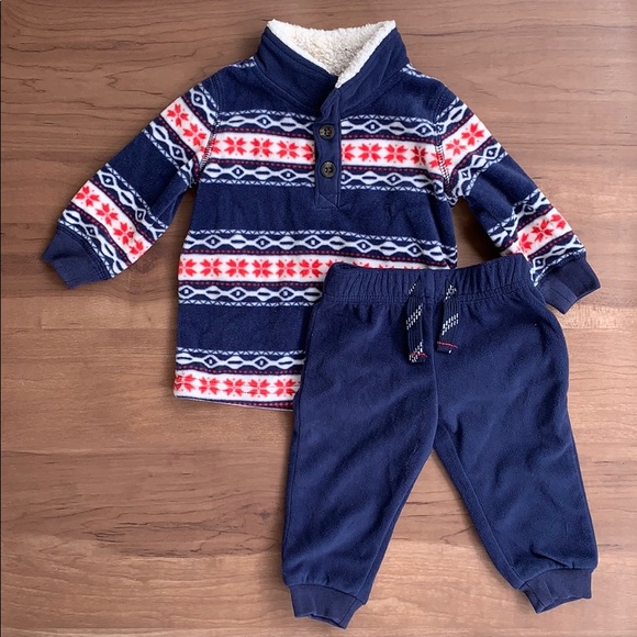 Carter's Other - Carter’s Fleece Outift - 6 months